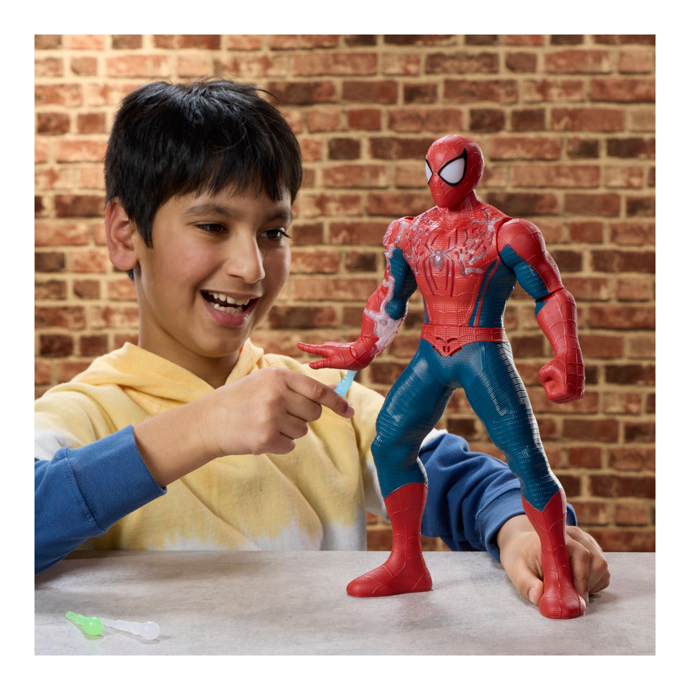 Marvel Spider-Man: Brand New Day Power-Charge Spider-Man 14.5-Inches Electronic Action Figure