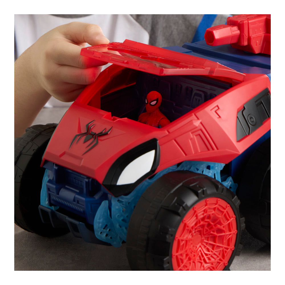 Marvel Spider-Man: Brand New Day 2-In-1 Super Chompin’ Tank, 4.5-Inch Action Figure And Toy Vehicle