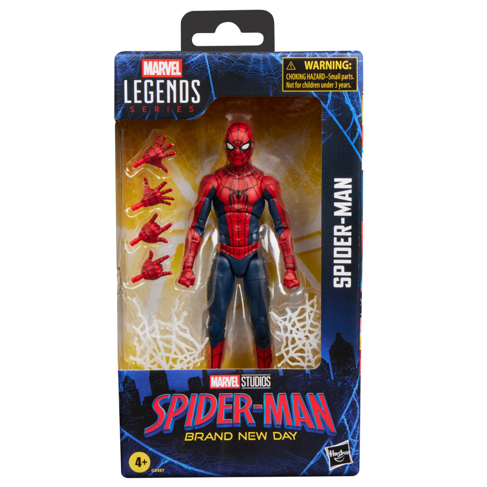 Marvel Legends Series Spider-Man, Spiderman: Brand New Day 6" Collectible Action Figure