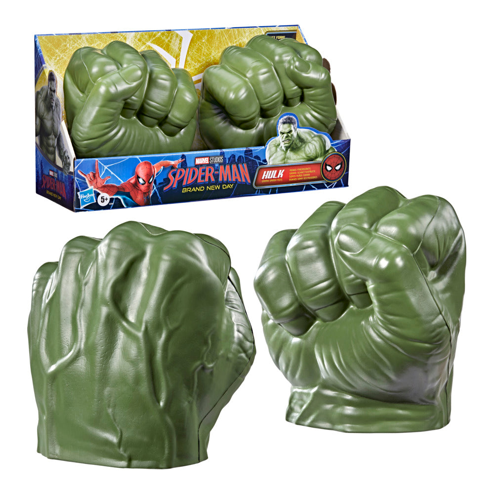 Marvel Spider-Man: Brand New Day Hulk Gamma Smash Fists Role Play Toys