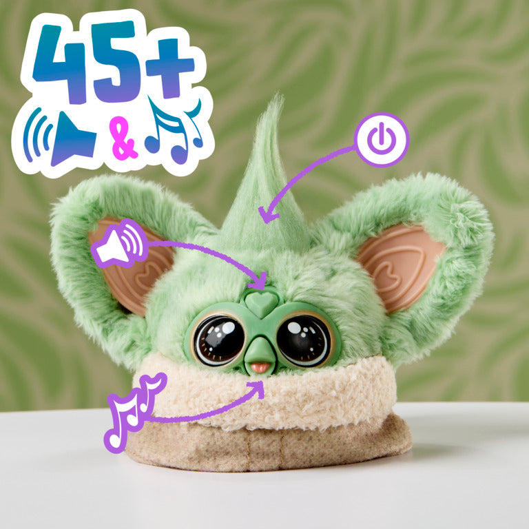 Furby Furblets Star Wars™ Grogu Collectible Electronic Plush Toy, Officially Licensed