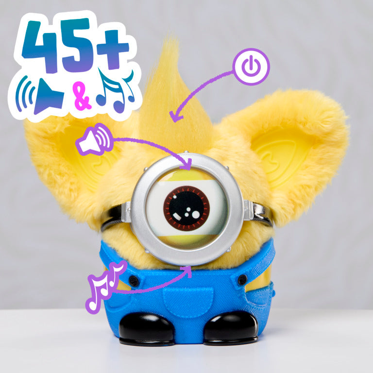Furby Furblets Minions Collectible 3" Mini Plush