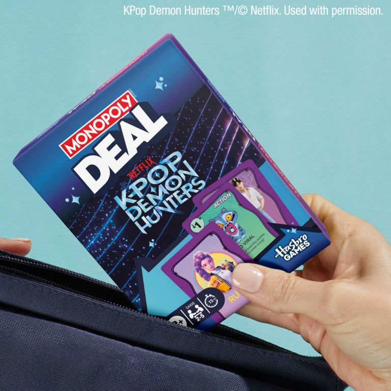 Monopoly Deal: Kpop Demon Hunters Card Game
