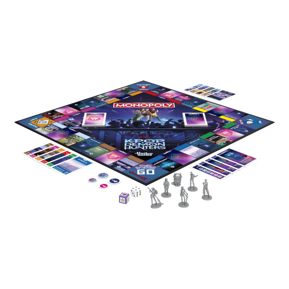 Monopoly: Kpop Demon Hunters Edition Board Game