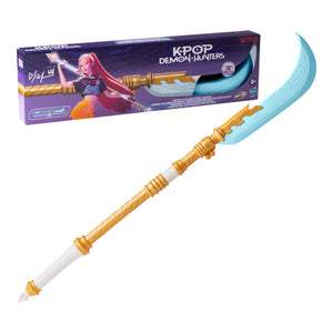 Nerf Kpop Demon Hunters Mira's Curved Moon Sword 36 Inches Foam Blade