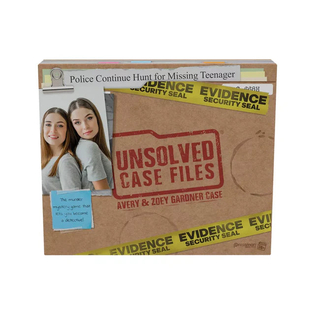 Unsolved Case Files:  Avery & Zoey Gardener