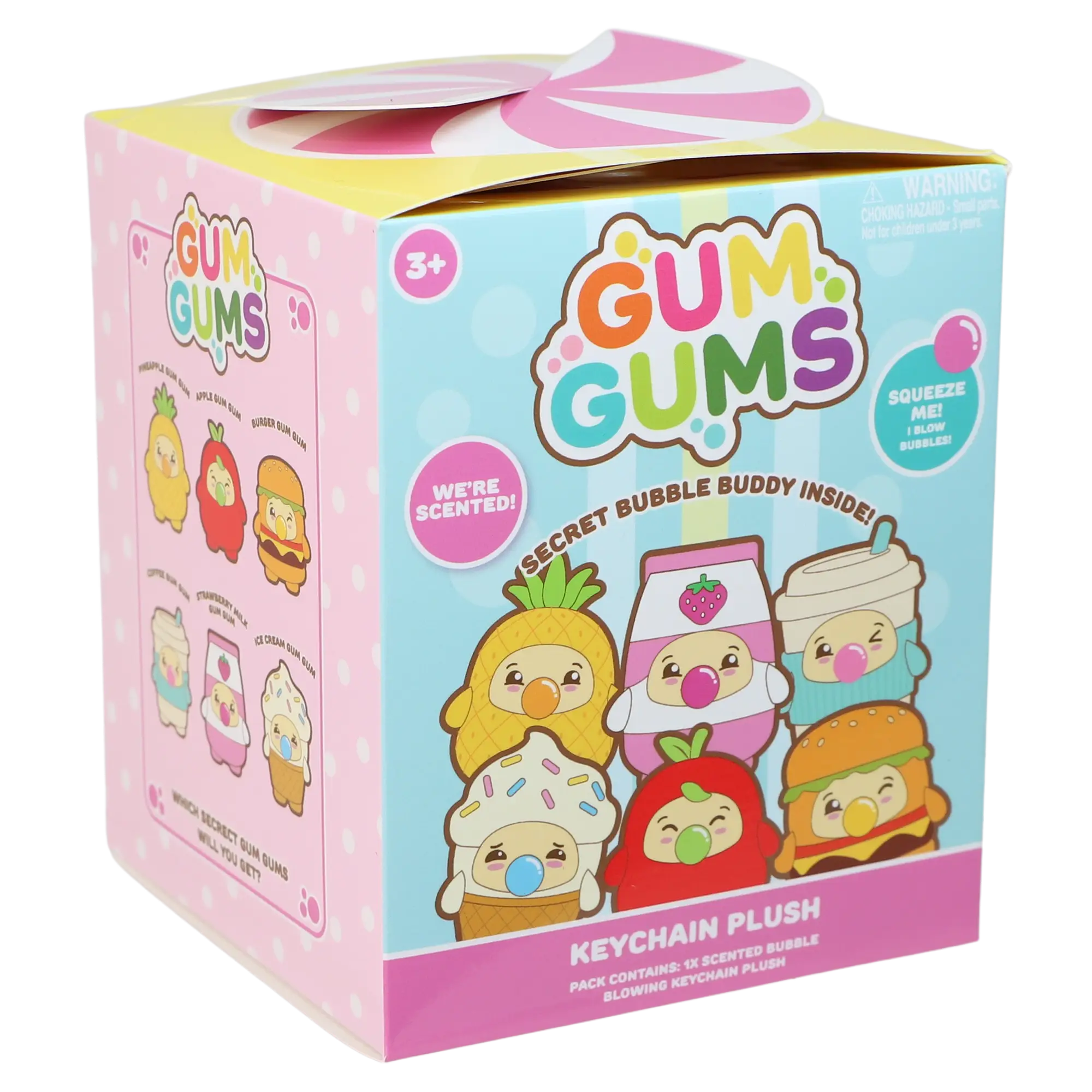 Gum Gums Keychain Plush 6 Style Assortment