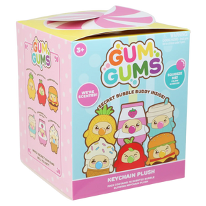 Gum Gums Keychain Plush 6 Style Assortment