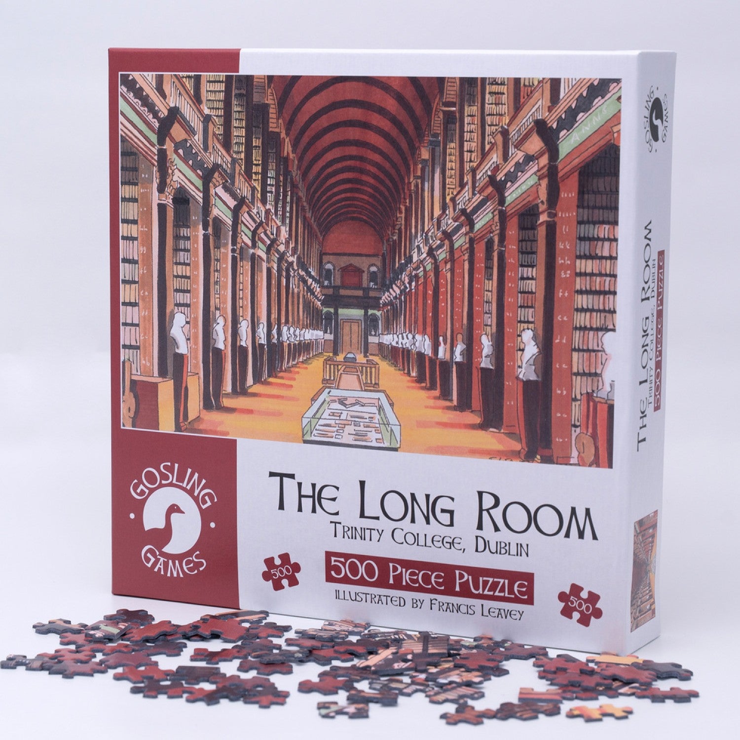 Gosling Games Trinity College Library 500 Piece Jigsaw Puzzle