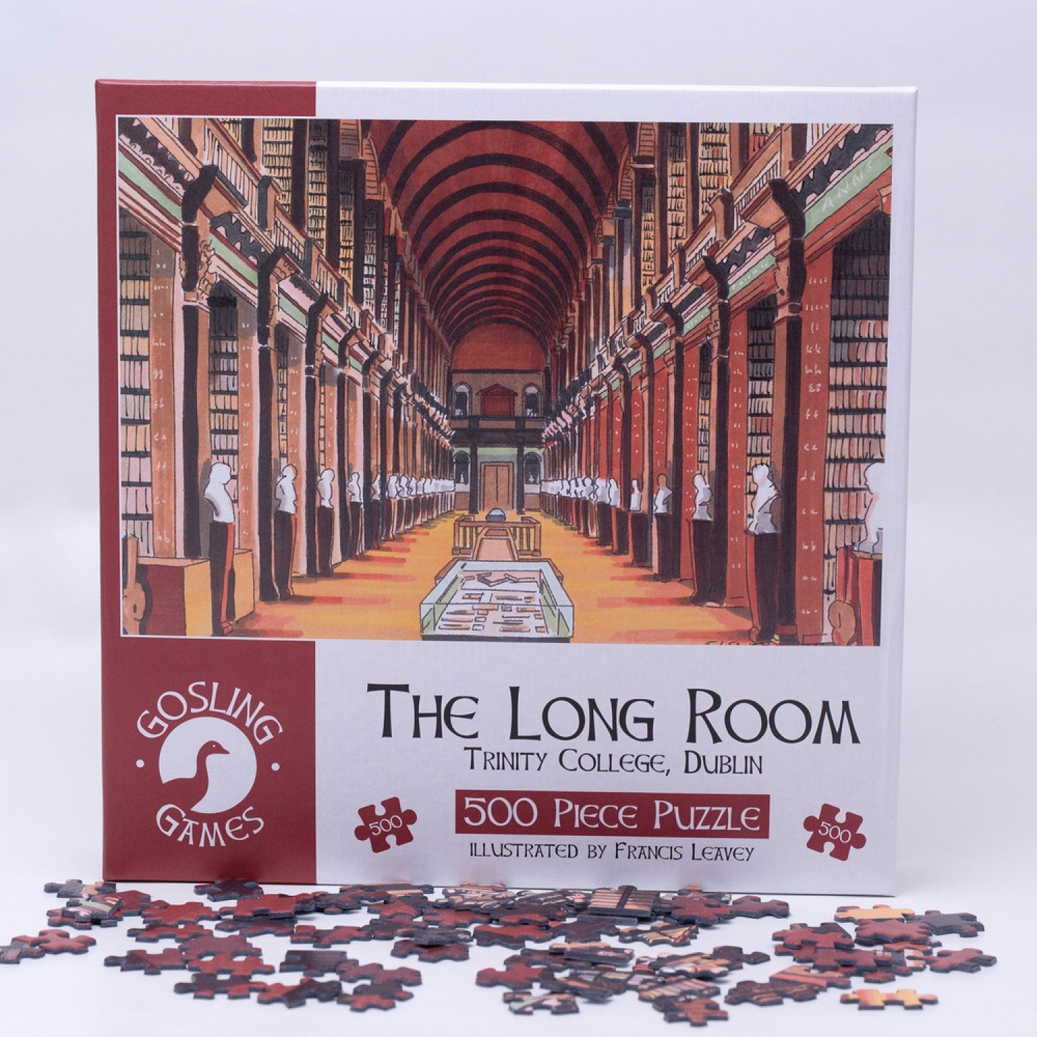 Gosling Games Trinity College Library 500 Piece Jigsaw Puzzle