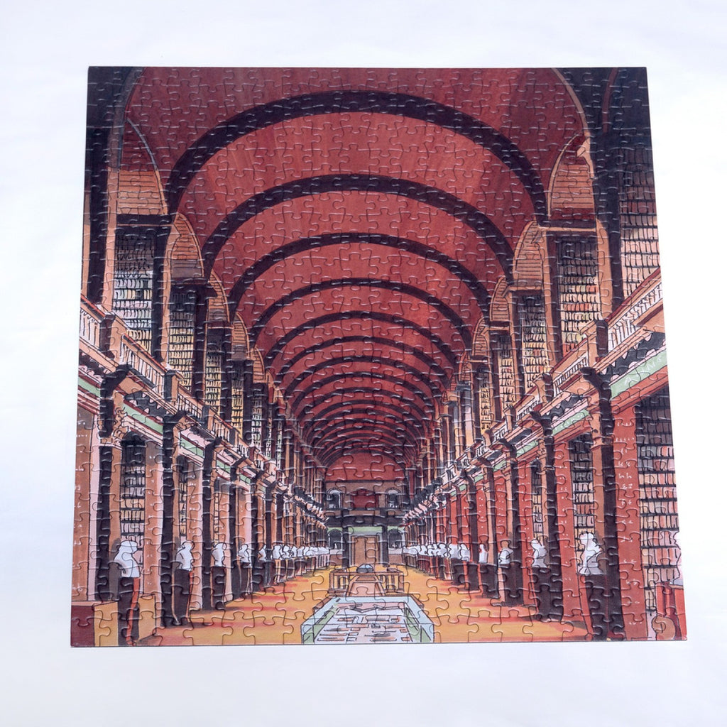 Walcha Puzzle Library Gosling Games Trinity College Library 500 Piece Jigsaw Puzzle
