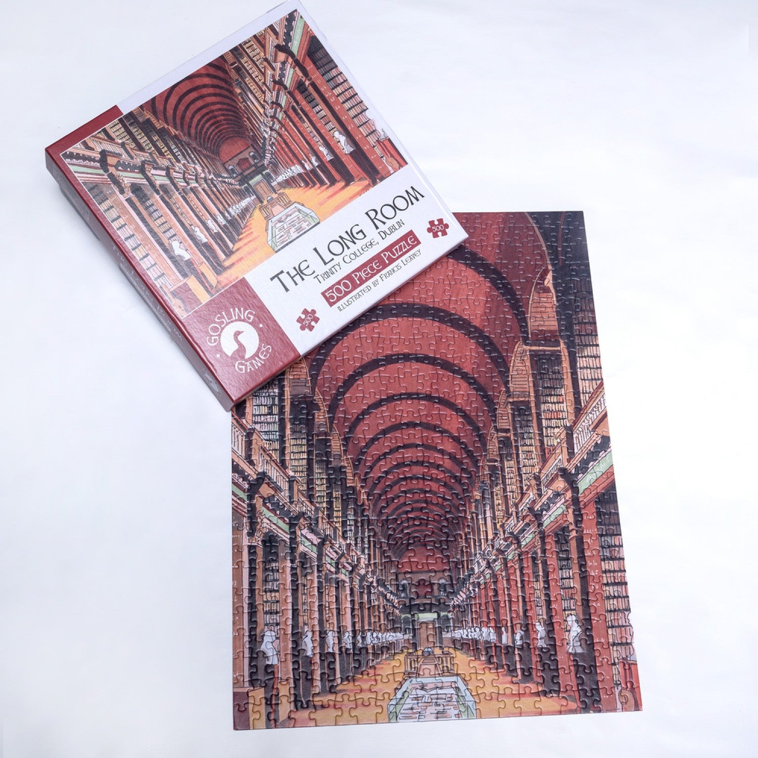 Gosling Games Trinity College Library 500 Piece Jigsaw Puzzle