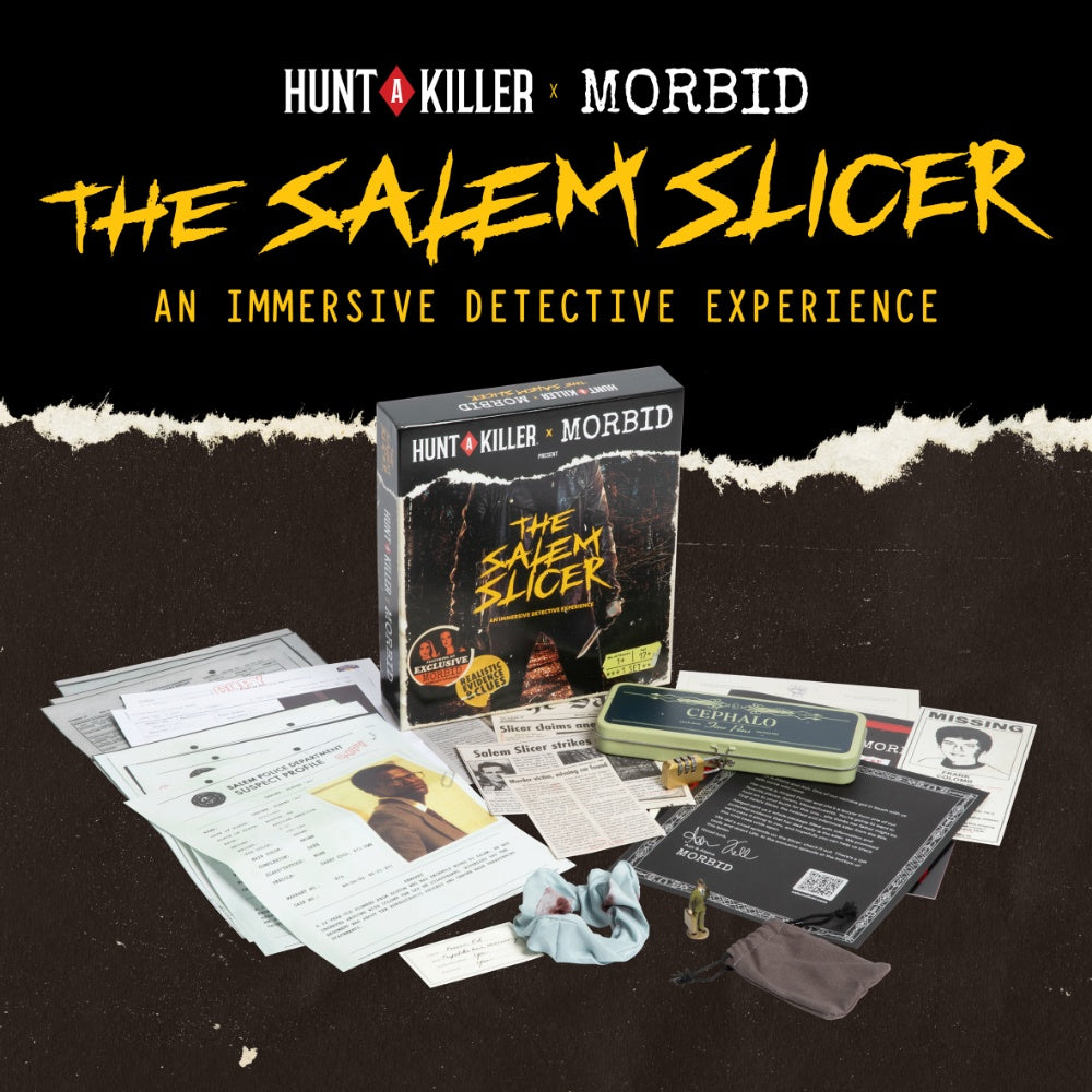 Hunt A Killer Morbid The Salem Slicer Murder Mystery Game