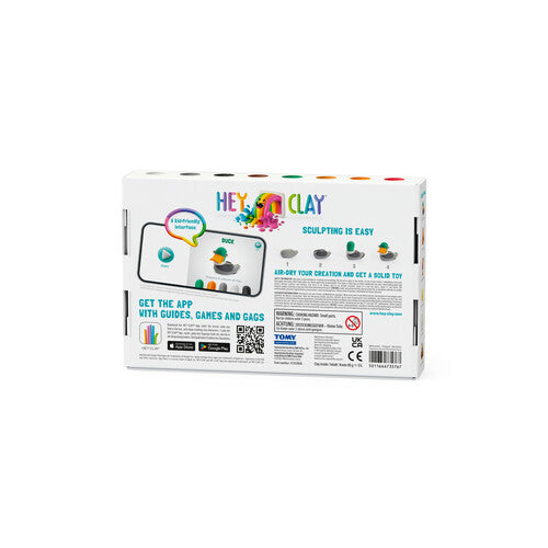 Hey Clay Farm Birds 6 Can Set