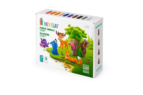 Hey Clay Forest Animal 15 Can Set