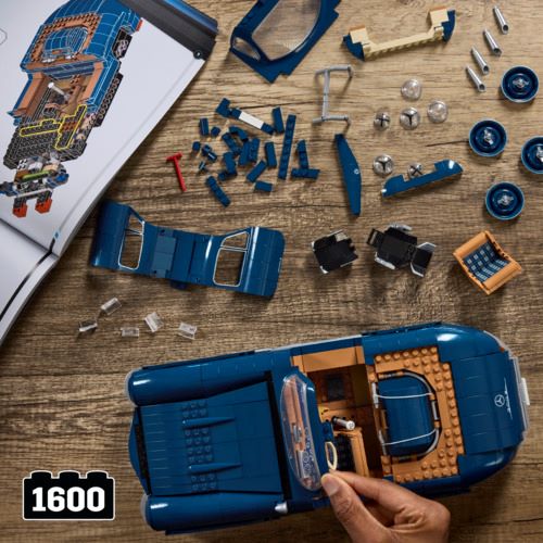 Mattel Brick Shop Hot Wheels Mercedes-Benz 300 Sl Building Toy Kit