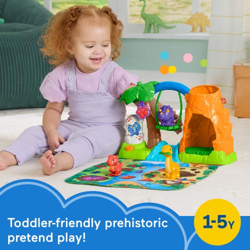 Fisher Price Little People Dinosaur Village & Playset