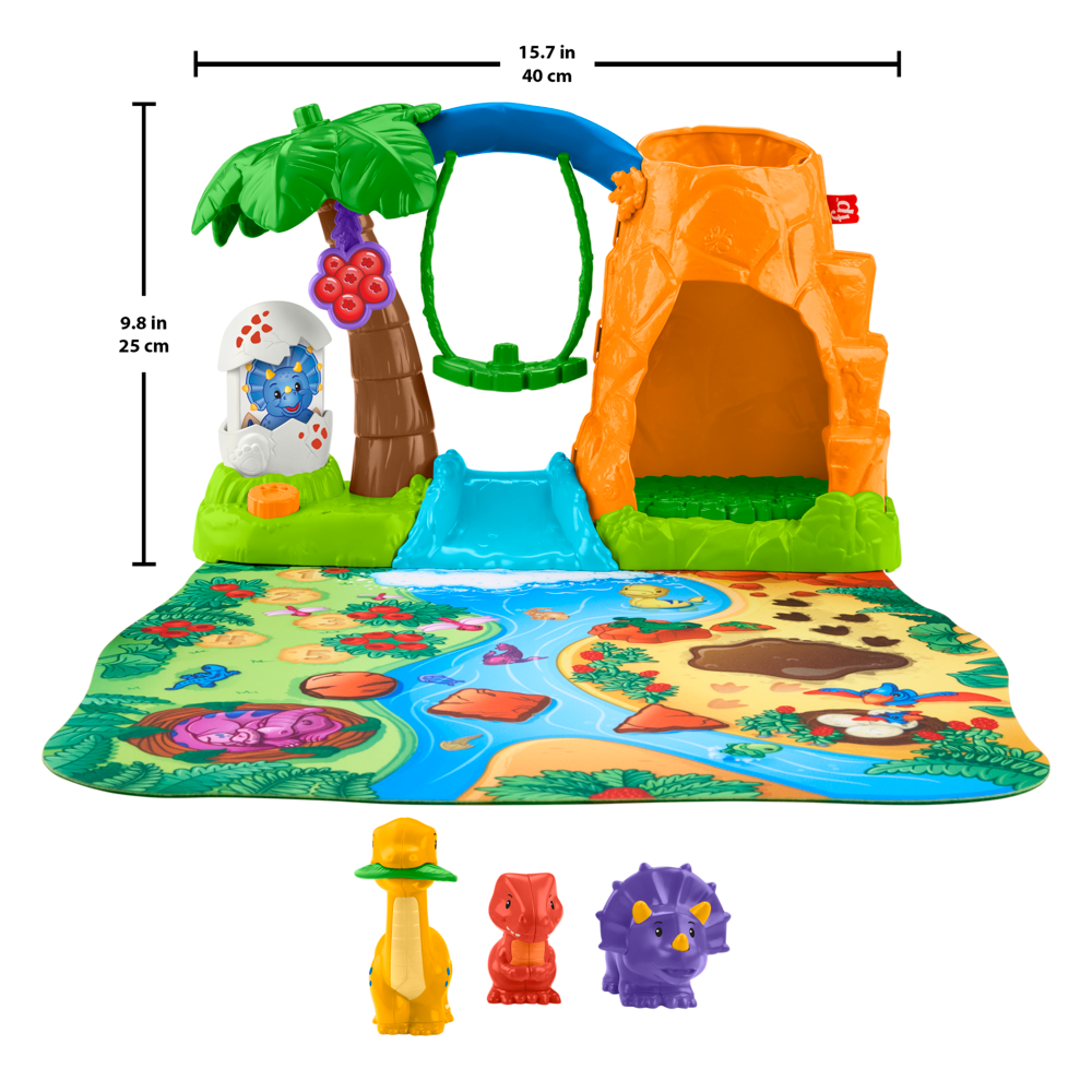 Fisher Price Little People Dinosaur Village & Playset