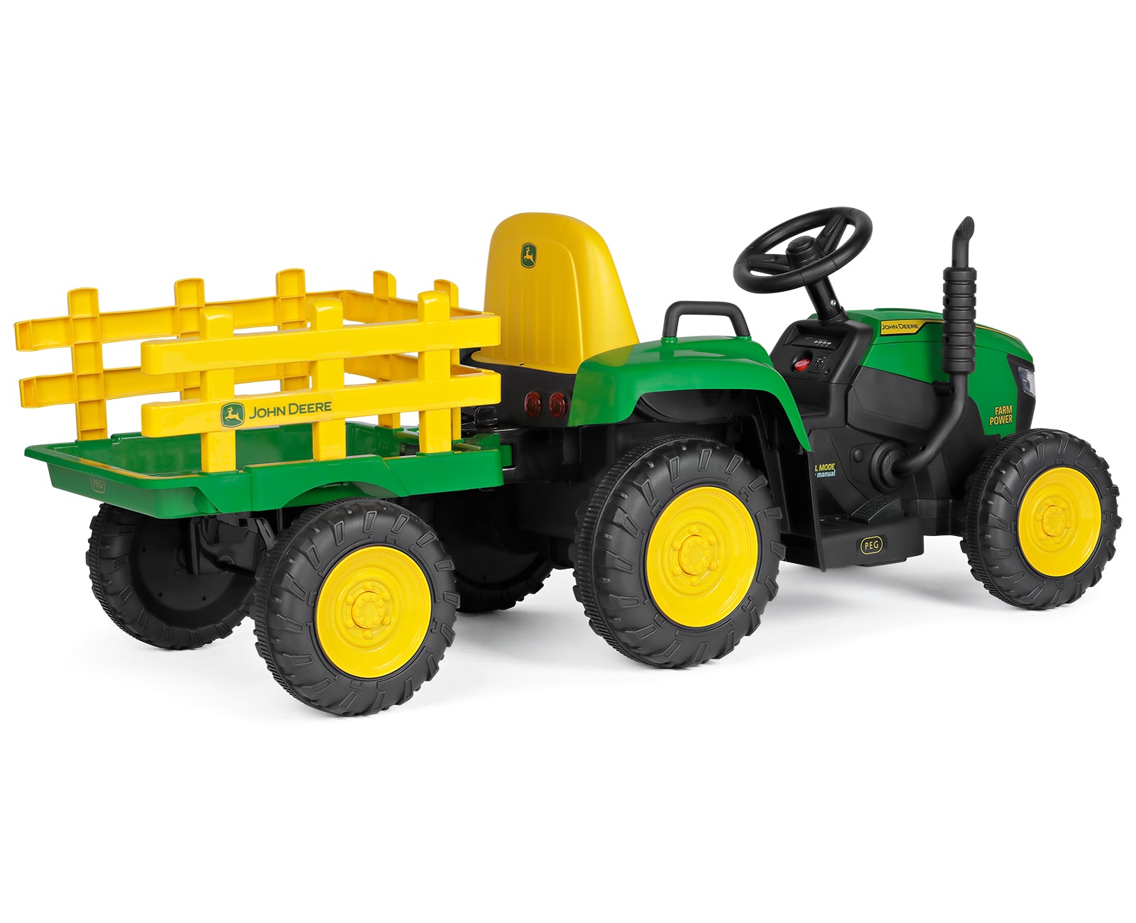 Peg Perego John Deere Farm Power With Remote Control