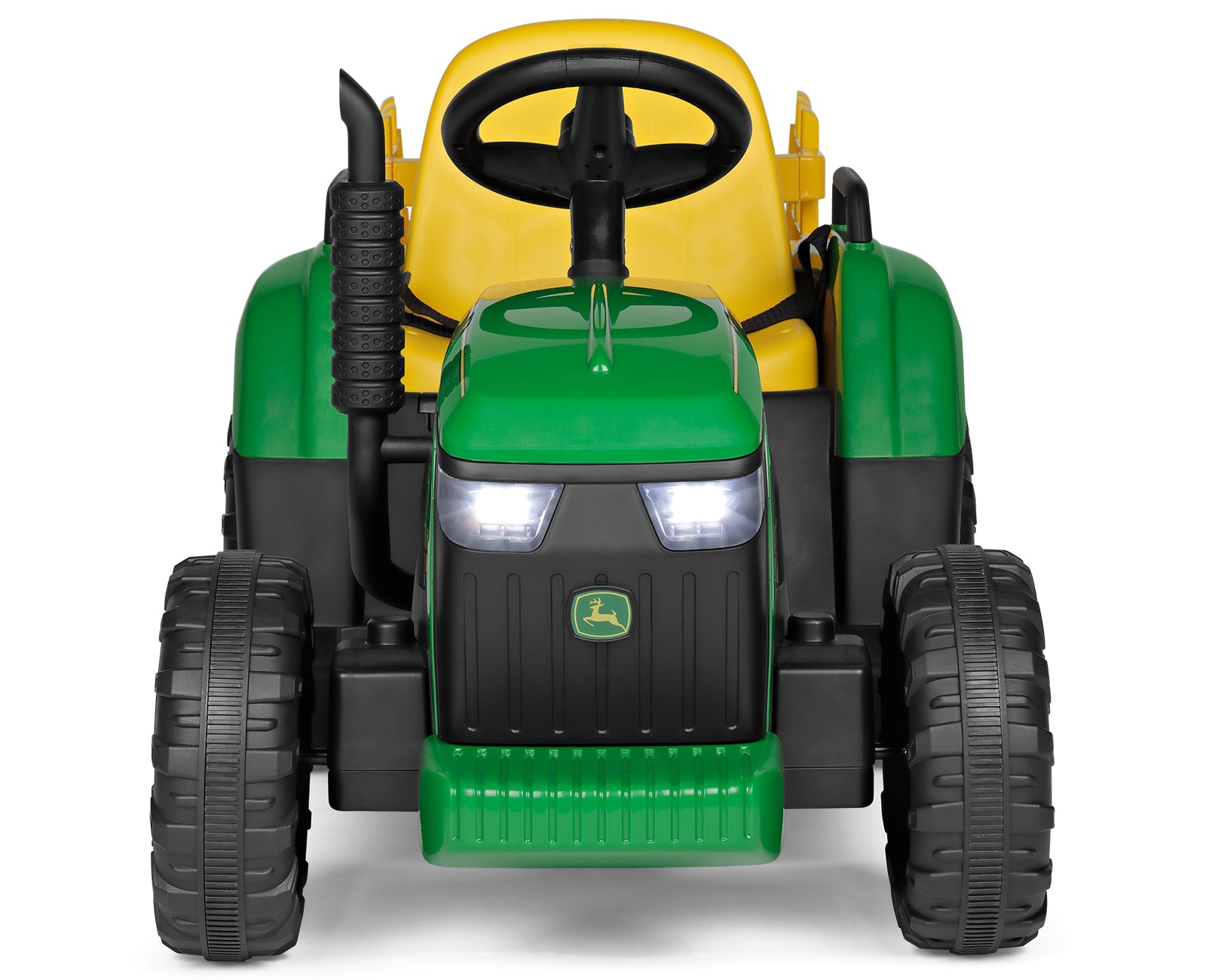 peg perego remote control Peg Perego John Deere Farm Power Tractor And Trailer With Remote Contr