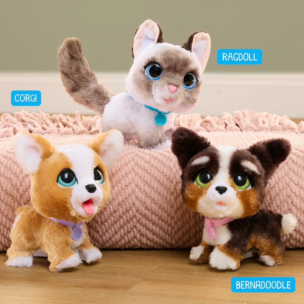 Furreal Plush Toy Interactive Pet Wag-A-Lots Kitty