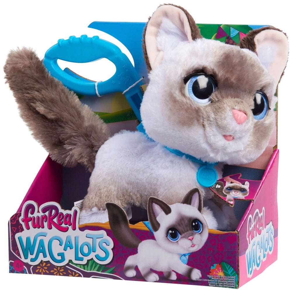 Furreal Plush Toy Interactive Pet Wag-A-Lots Kitty