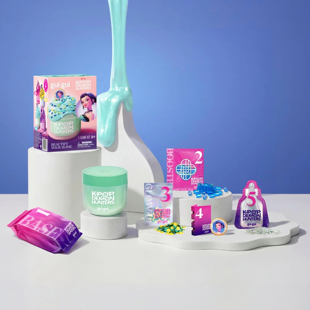Gui Gui Beautify Your Slime Netflix K-Pop Demon Hunters Pack Assortment