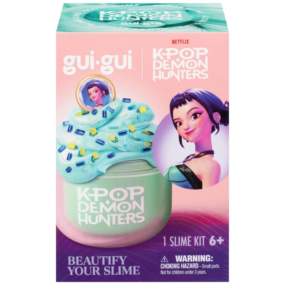Gui Gui Beautify Your Slime Netflix K-Pop Demon Hunters Pack Assortment