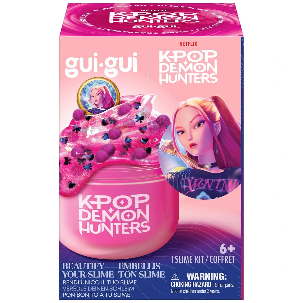Gui Gui Beautify Your Slime Netflix K-Pop Demon Hunters Pack Assortment