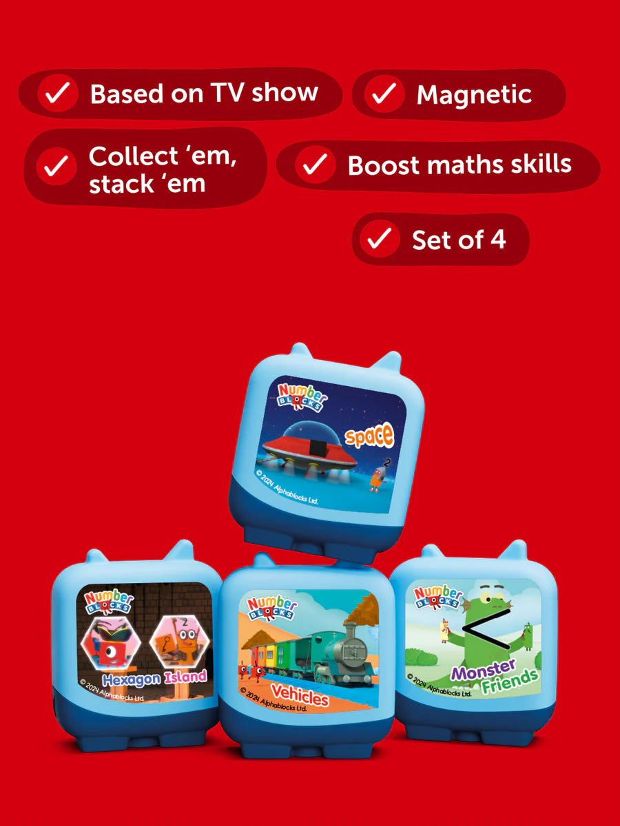 Tonies - Numberblocks Audio Tonie 4 Pack