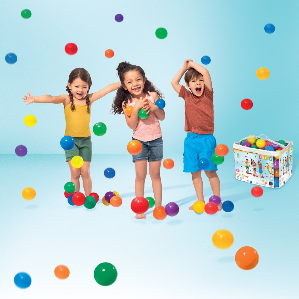 Intex Fun Ballz™ 100Pcs 8Cm Balls