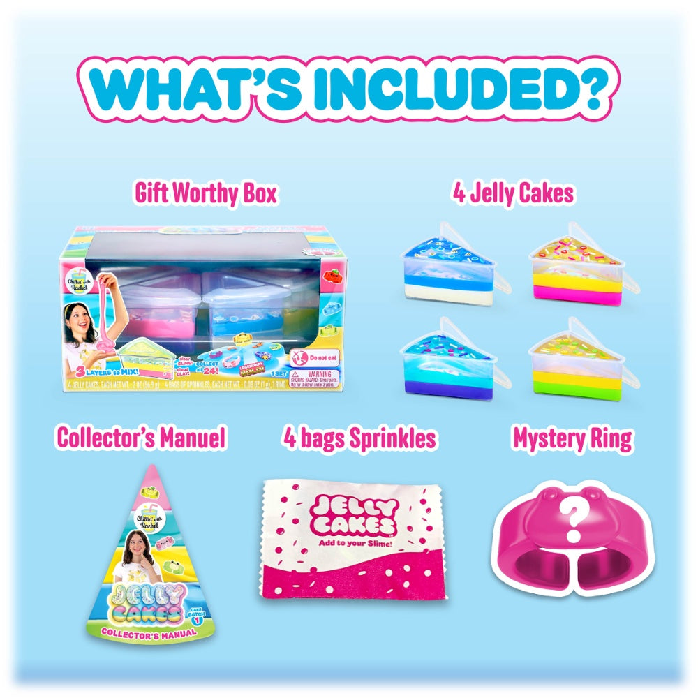 Jelly Cakes Besties Party Pack