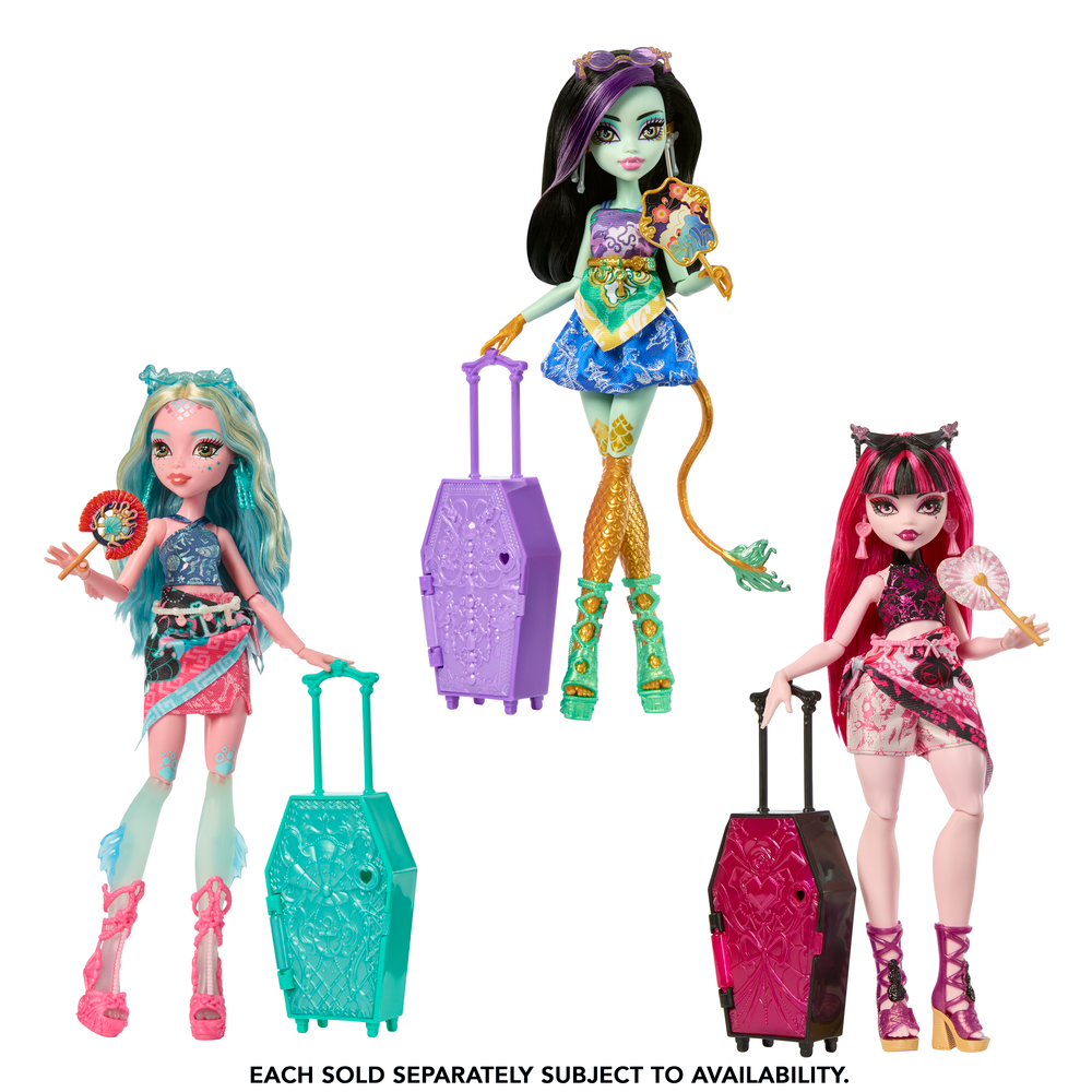 Monster High Skulltimate Secrets: Destination Gore-Geous Oasis Jinafire Long Doll