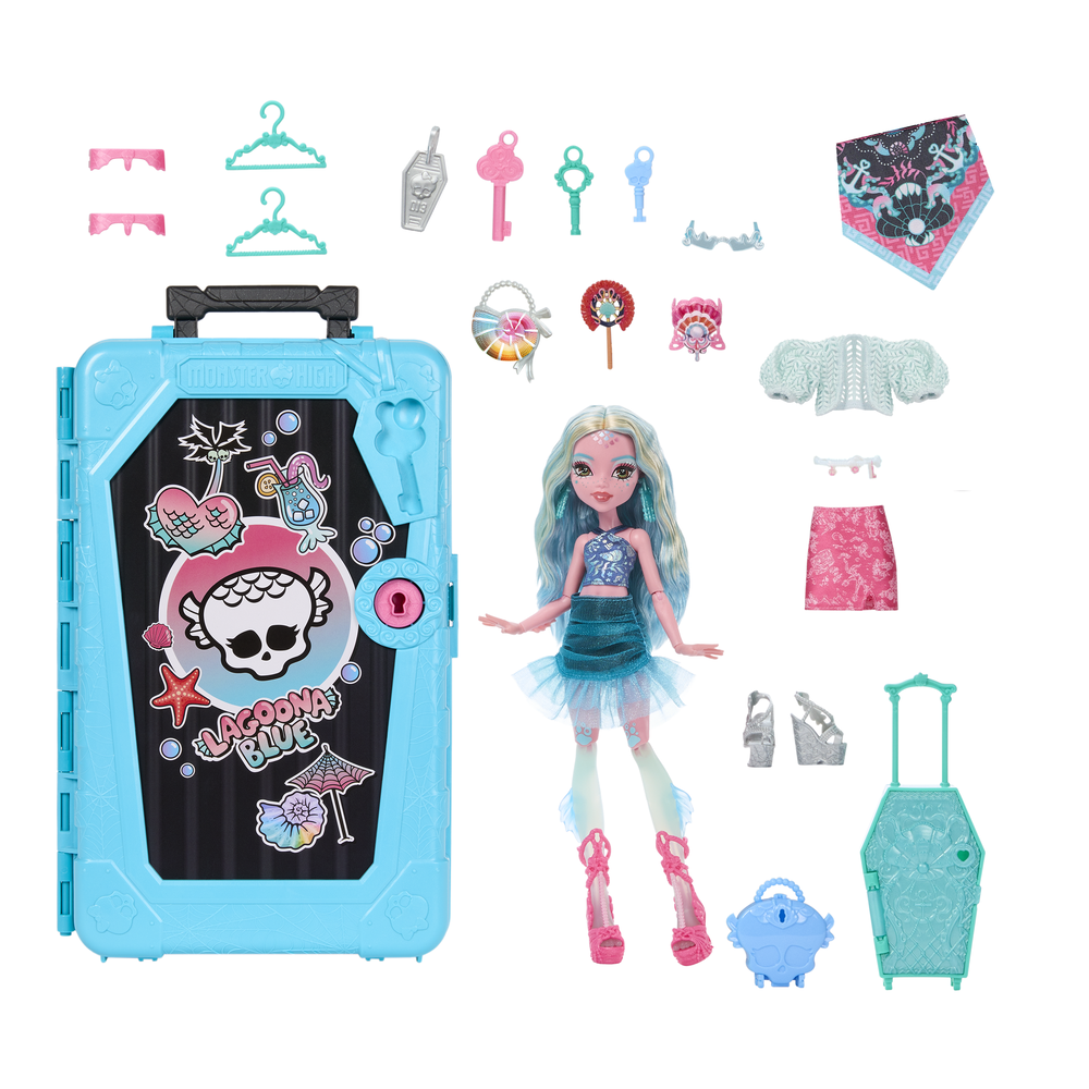 Monster High Skulltimate Secrets: Destination Gore-Geous Oasis Lagoona Blue Doll