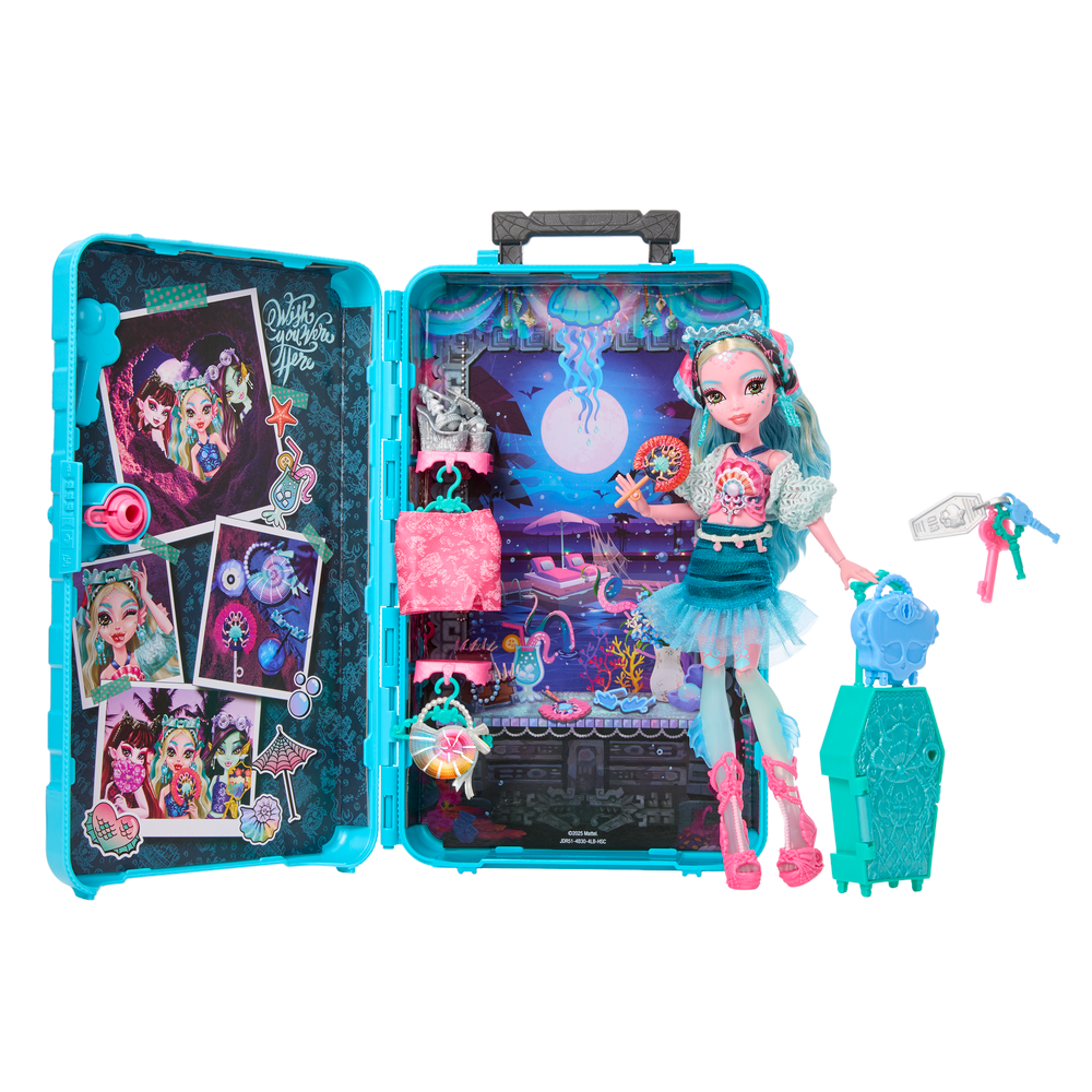 Monster High Skulltimate Secrets: Destination Gore-Geous Oasis Lagoona Blue Doll