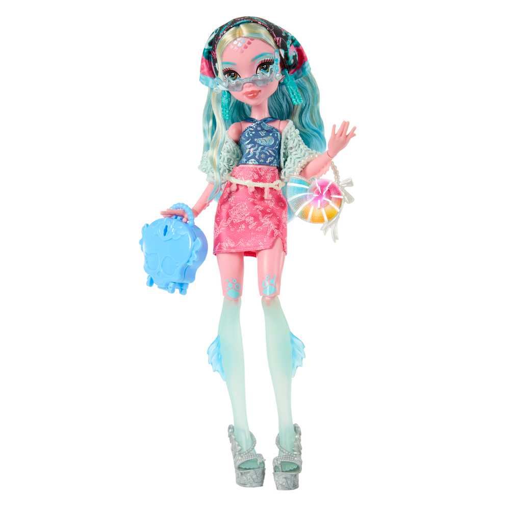 Monster High Skulltimate Secrets: Destination Gore-Geous Oasis Lagoona Blue Doll