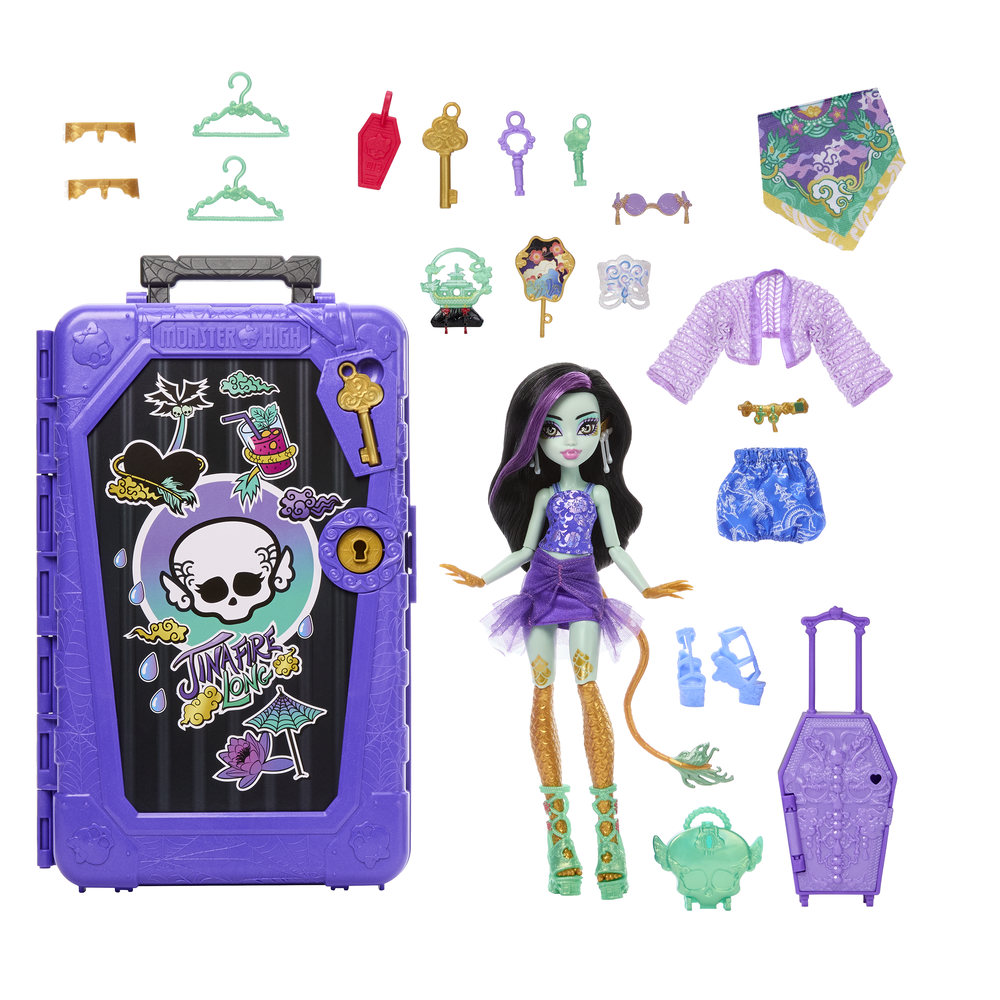 Monster High Skulltimate Secrets: Destination Gore-Geous Oasis Jinafire Long Doll
