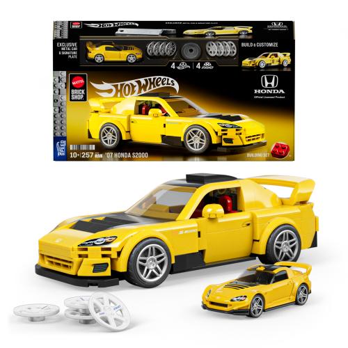 Mattel Brick Shop Hot Wheels Honda S2000