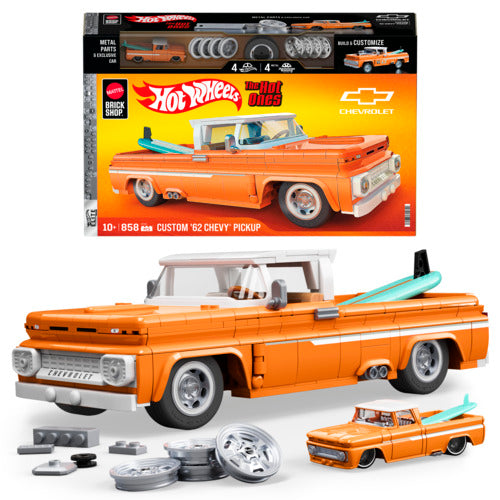 Mattel Brick Shop Hot Wheels Custom ’62 Chevy Pickup