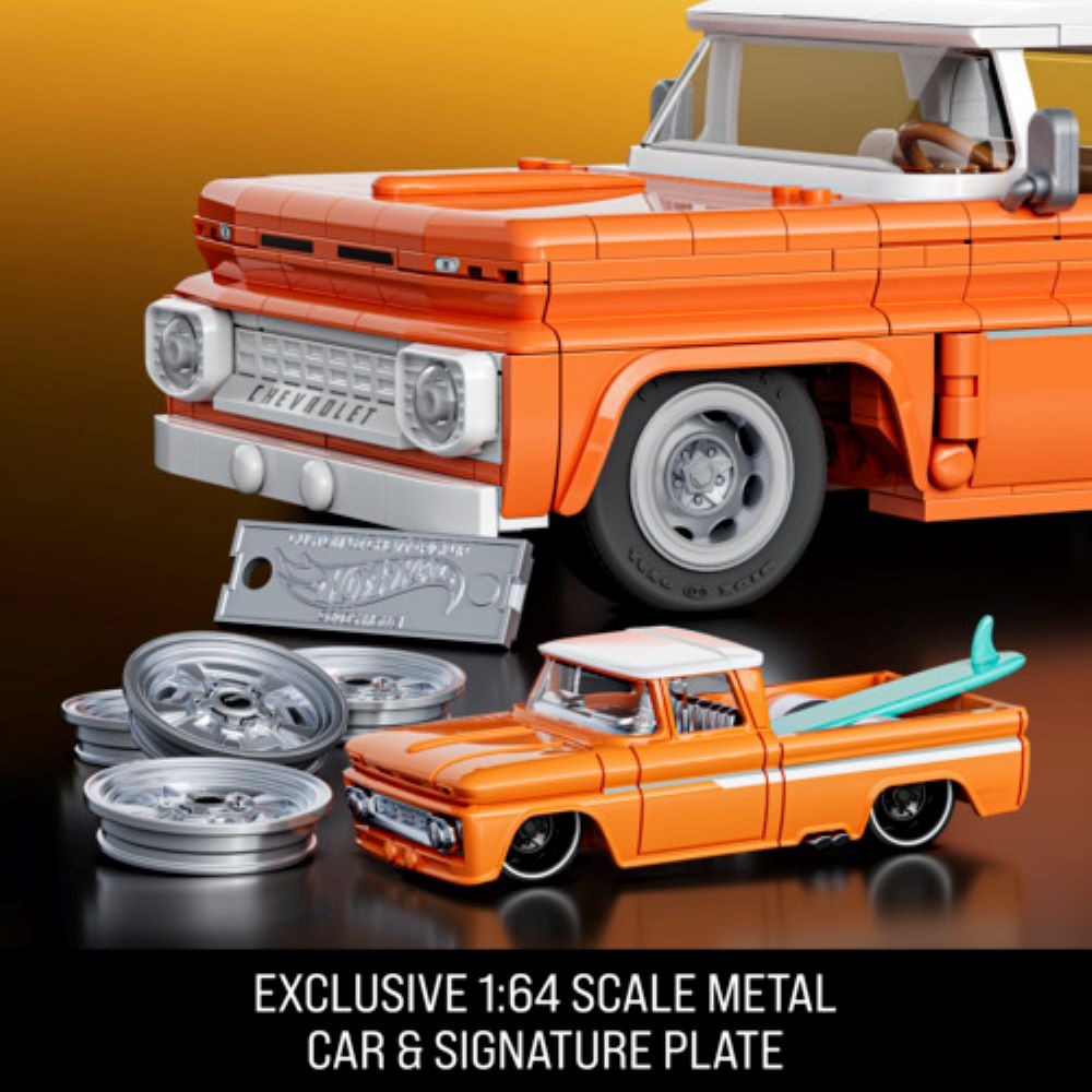 Mattel Brick Shop Hot Wheels Custom ’62 Chevy Pickup