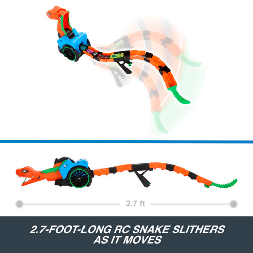 Hot Wheels Lets Race Slither N Strike Snake Rc