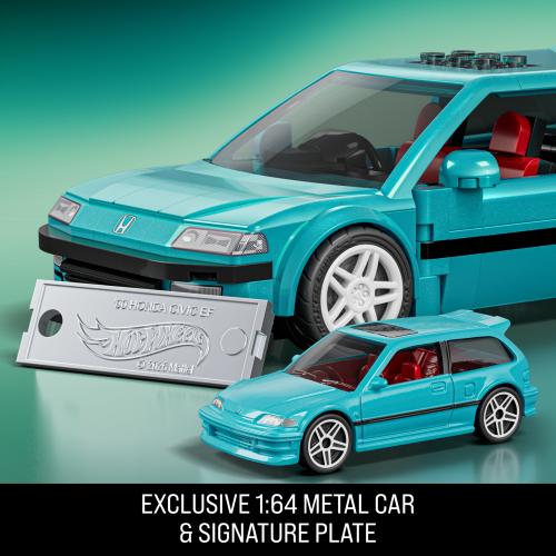 Mattel Brick Shop Hot Wheels Custom '90 Honda Civic