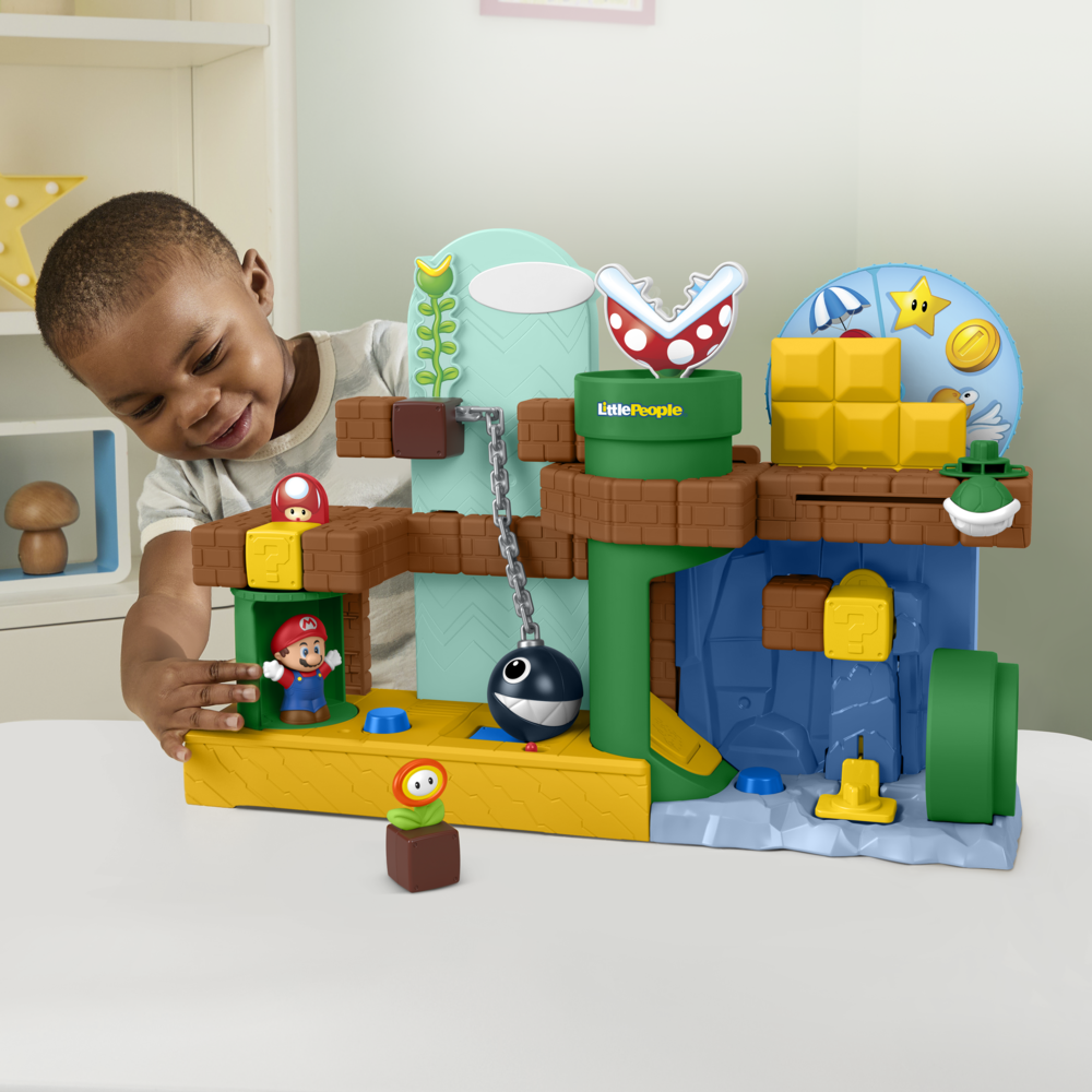 Fisher Price Little People My Mario's Adventure Playset