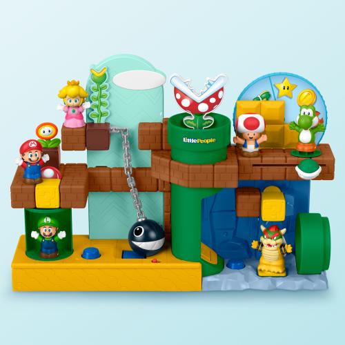 Fisher Price Little People My Mario's Adventure Playset