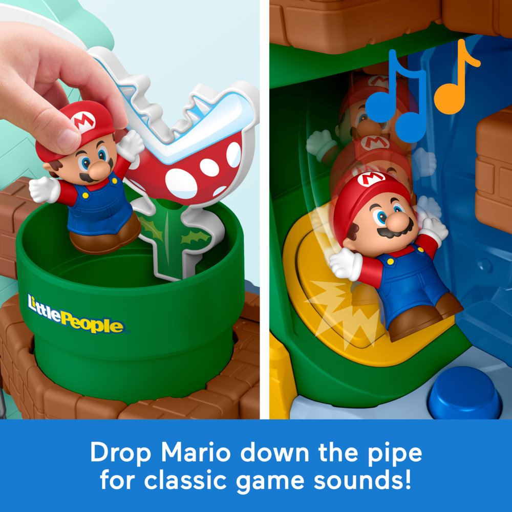 Fisher Price Little People My Mario's Adventure Playset