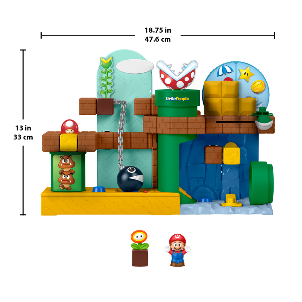 Fisher Price Little People My Mario's Adventure Playset