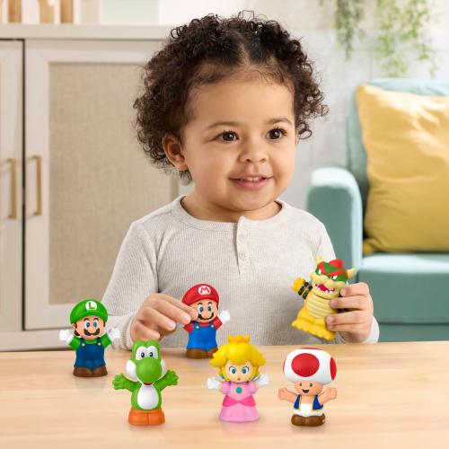 Fisher Price Little People My Mario Figure 6-Pack