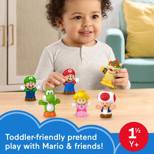 Fisher Price Little People My Mario Figure 6-Pack