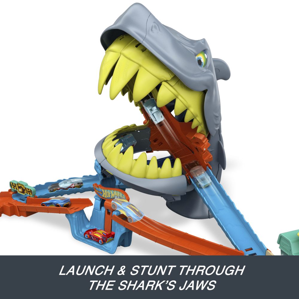 Hot Wheels City Shark Chomp Beach