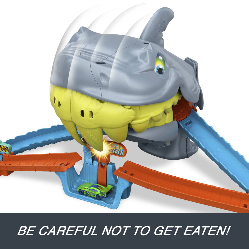 Hot Wheels City Shark Chomp Beach